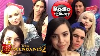 Descendientes 2 - Elenco de Descendientes 2 | en Radio Disney ( parte 2 )