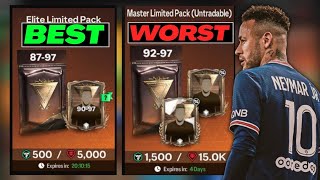 BEST PACKS and WORST PACKS in FC Mobile 24 Now!