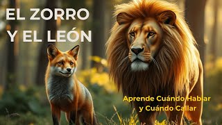 El Zorro y el León: Aprende Cuándo Hablar y Cuándo Callar 🦊🦁💬