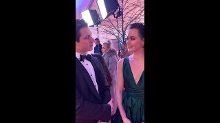 Canada's Walk of Fame 2018 Tessa Virtue and Scott Moir Red Carpet Interview by Jennifer Ettinger