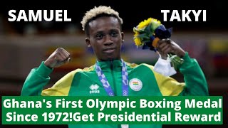 Samuel Takyi Won Ghana's 1st Olympic Medal in 29 years Get Presidential Recognition