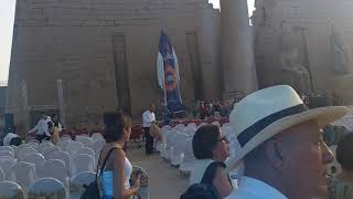 Interior do templo de Luxor.