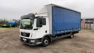 2019 Man TGL 7.190 7.5 Tonne Curtain Sider Lorry (NV19 YEC) 4803/7