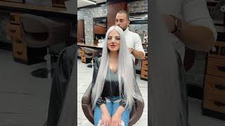 BEST PARTY STYLE HAIRSTYLE FOR GIRLS 😎 HOTTEST HAIRCUT FOR WOMEN 💈 ASMR