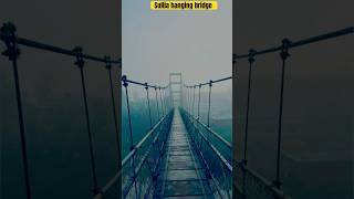 SULLIA foggy hanging bridge #nature #hanging #hangingbridge #sullia #foggy #cool #climatechange