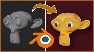 How to paint a face in Blender with Texture Paint