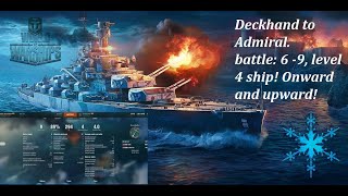 World of warships, day 2 of my journey, battle 5 -9.