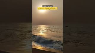 Sunrise | Beach walk👣 | Tamil vlogs | Trending videos | Good morning #shorts #vlogs #daily #marriage