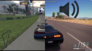 need for speed prostreet vs forza horizon 3  - carsounds  - acura NSX