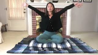 六分鍾做瑜伽：放鬆肩脖！6-min Yoga Practice for Neck + Shoulders (Mandarin)