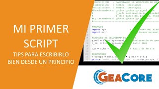 ¿Cómo escribir un script en programación?. Hazlo bien desde un principio.