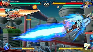 Easy and fun Touch of death combo (Goku blue and lvl 7 Gohan)