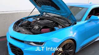 JLT Intake for 2017-2024 Camaro ZL1 6.2l | Before & After Sound Clips