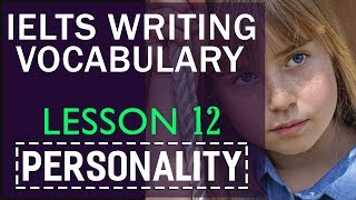 IELTS Vocabulary band 8| Lesson 12: Personality