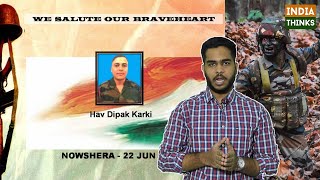 Havildar Dipak Karki | Martyred at LOC today | Pakistan Shelling | Nishan Chilkuri reports