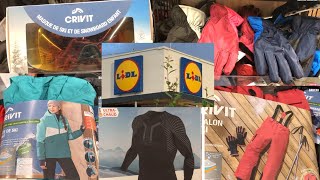 LIDL ARRIVAGE VÊTEMENTS TECHNIQUE D'HIVER CONFORTABLES ET CHAUDS !