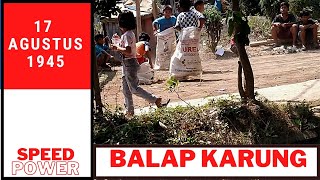 Lomba Balap Karung 17 Agustus 2021(Kondisi Pandemi)