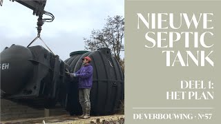 57. Plan & voorbereiding installatie fosse septic tank | Wij bouwen zelf ons droomhuis in Frankrijk