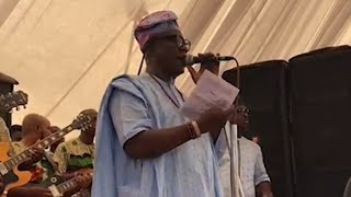 WASIU AYINDE SPECIAL PERFORMANCE AT SANGO OTA TODAY AS FANS GROOVE TO THE RHYTHM