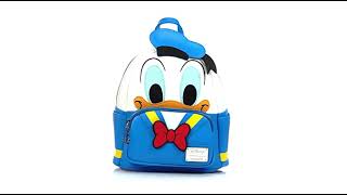 Cute School Bags Kids Custom Leather Donald Duck Cosplay Mini Waterproof Casual Backpacks