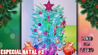 ESPECIAL NATAL #2 | ÁRVORE DE NATAL COM GARRAFA PET
Árbol de Navidad. 🎄