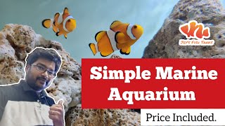 Making Simple Marine Aquarium for a Friend (**All Price Revealed** )