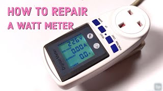 How to repair a Watt Meter | PEACEFAIR PZEM-001