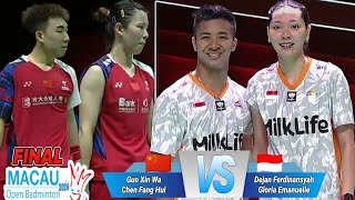 Dejan Ferdinansyah/Gloria Emanuelle vs Guo Xin Wa/Chen Fang Hui || FINAL Macau Open 2024