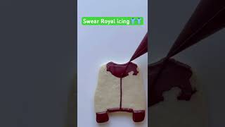 Swear royal icing👕👕👕 #icing #royalicing #art #swearing #man#cookies #business #celebration