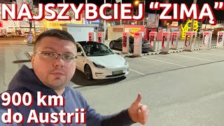 Jak jeździć szybciej Teslą zimą: 900 km Gdańsk-Austria