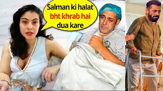 Kajol started getting worried about Salman Khan's Health after meeting him in Hospital