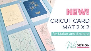 How to use the Cricut Card Mat 2 x 2 and Design Space tips to make multiple cards