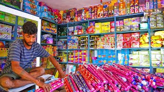 Making of ROCKET Fireworks Testing Deepavali CRACKERS packing factory !!