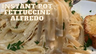 INSTANT POT FETTUCCINE ALFREDO