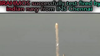 BRAHMOS missile Test fired by indian navy in Arabian sea.🔥🔥🔥