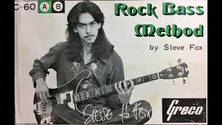 Steve Fox（スティーヴ・フォックス）　Greco　Rock Bass Method