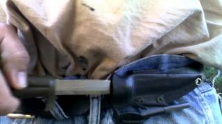 VR to DeEagle- cross draw knife sheath