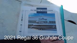 2021 Regal 36 Grande Coupe Walkthrough