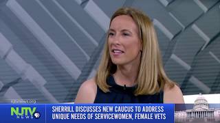 Mikie Sherrill Discusses Women Veterans Caucus on NJTV