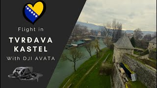 DJI Avata | Soaring Over Tvrdava Castle: A Unique Perspective on a Cultural Landmark in Banja Luka