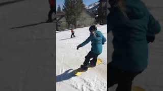 Kids snowboarding 2019