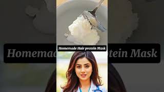 homemade hair protein mask #homemade #haircare #mask #shorts #viral