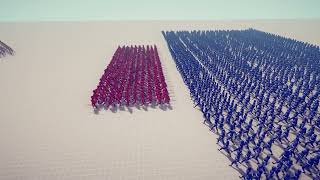 300 Spartans + 300 Fire Bows vs 3000 Peasants