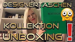 MEINE LUXUS HANDTASCHEN KOLLEKTION💕UNBOXING meiner neuen BOTTEGA VENETA TASCHE😍Taschen Haul👜