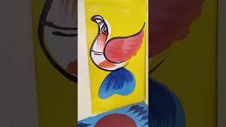 How To Draw A Beautiful bird Painting Artwork #artwork #viral #tranding #art #shorts