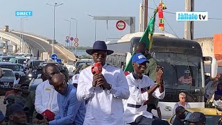 Discours d'Ousmane Sonko à Foundiougne