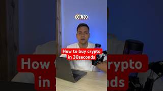 How to buy crypto in 30 seconds #crypto #trade #bitcoin #buyorsell