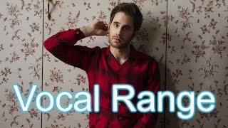 Ben Platt's Vocal Range (F♯2 - E5 - B♭5)