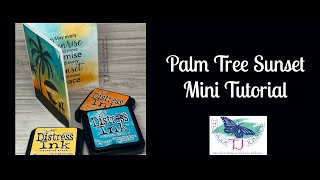 Palm Tree Sunset Tutorial  - Technique Junkies