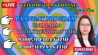 #3 paangat program|unli lapag with kwentohan